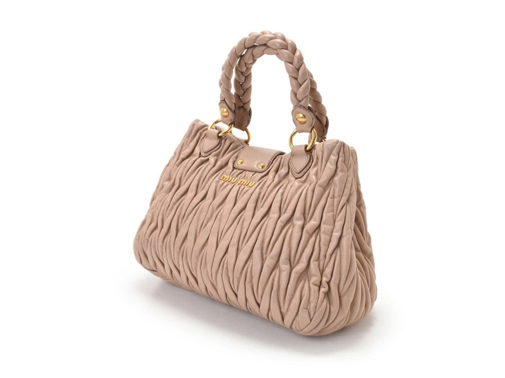 Miu Miu Bag Matelasse Pink